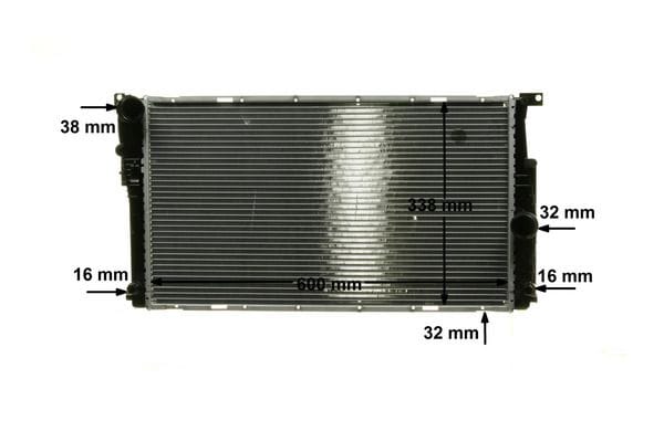BMW F30 N20 SU RADYATÖRÜ 17118672104 - Yedek Parça