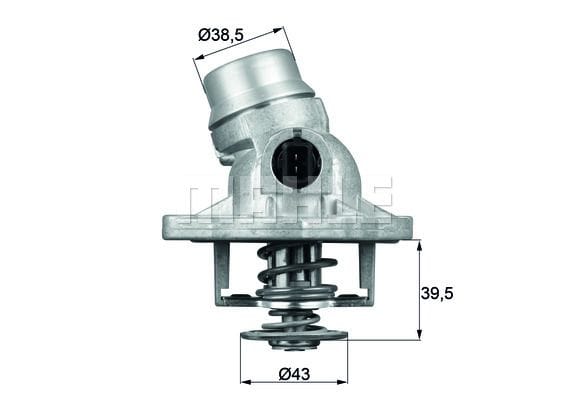 BMW M62 TERMOSTAT 11531436386 - Yedek Parça
