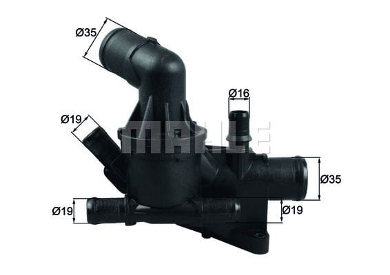 M.BENZ W205 OM626-W447 VİTO OM622 TERMOSTAT A6222000215 - Yedek Parça
