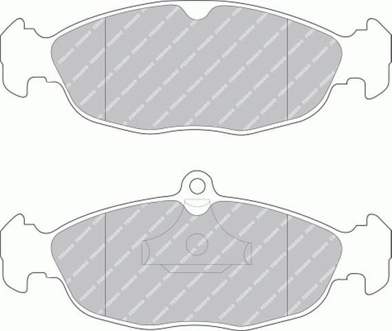 OPEL FREN BALATA ÖN CORSA B 1605455 1605881 - Yedek Parça
