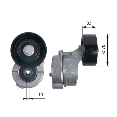 HYUNDAI GERGİ RULMANI T39134 - Yedek Parça