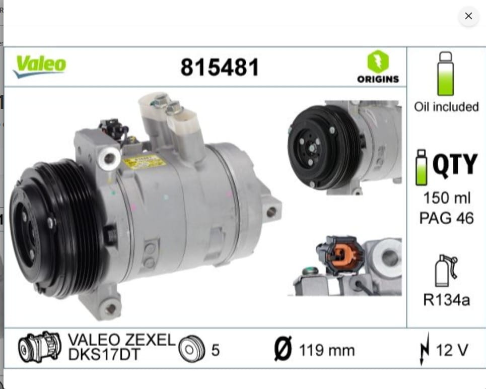 NİSSAN NAVARA NP300  2.3 DCİ 16-KLİMA KOMPRESÖRÜ - Yedek Parça