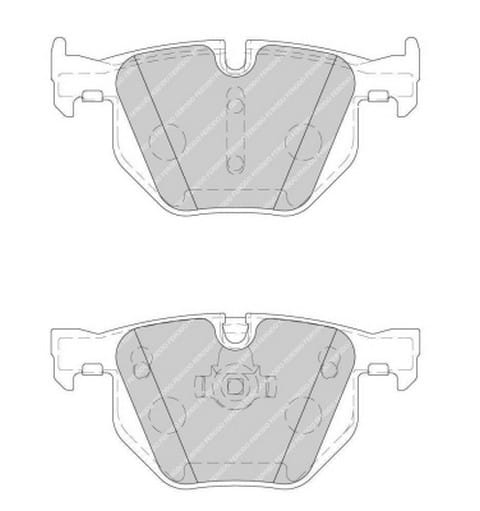 BMW E60 ARKA BALATA 34216763043 - Yedek Parça