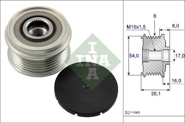 OPEL ALTERNATÖR GERGİ BİLYA 1,3DTH 1204517 - Yedek Parça