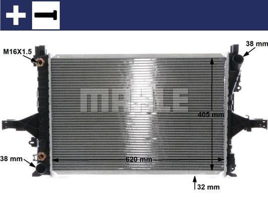 S60-S80-V70 2.4-2.5 SU RADYATÖRÜ 8602414 - Yedek Parça