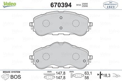 OPEL ASTRA L COMBO E ÖN FREN BALATASI 1610428780 - Yedek Parça
