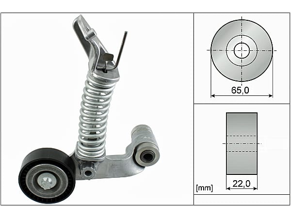 M.BENZ  W117-156-176-246 OM651 V-KAYIŞ GERGİ KÜTÜĞÜ A6512002400 - Yedek Parça