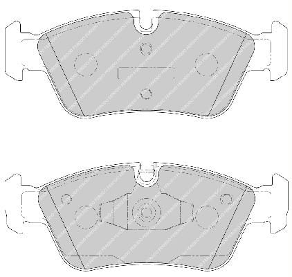 BMW E87-E90 ÖN BALATA 34116769763 - Yedek Parça