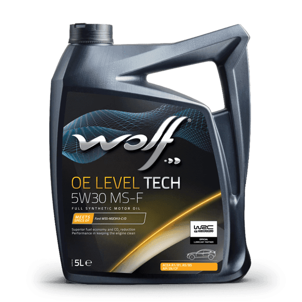 WOLF MOTOR YAĞI OE LEVEL TECH 5W30 MS-F 5L - Yedek Parça