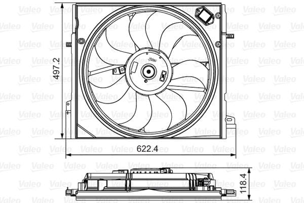 NISSAN QASHQAI 14>FAN MOTORU+DAVLUMBAZ - Yedek Parça