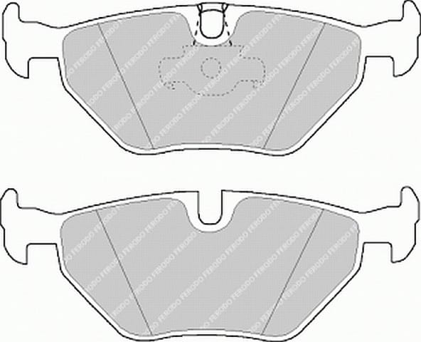 BMW E39 ARKA BALATA 34216761281 - Yedek Parça