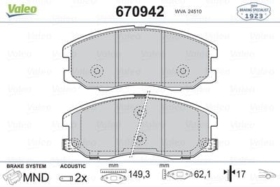 CHEVROLET FREN BALATA ÖN ANTARA CAPTİVA 4817764 - Yedek Parça
