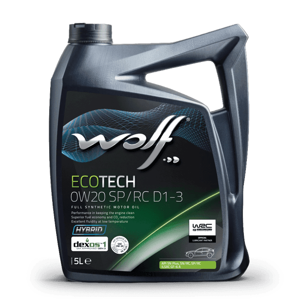 WOLF MOTOR YAĞI ECOTECH 0W20 SP-RC D1-3 4L - Yedek Parça