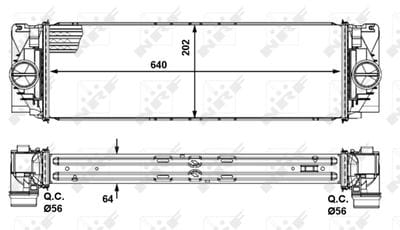 M.BENZ W906 SPR-CRAFT. M651 EURO5 INTERCOOL RADYATÖRÜ&nbsp;A9065010201 - Yedek Parça