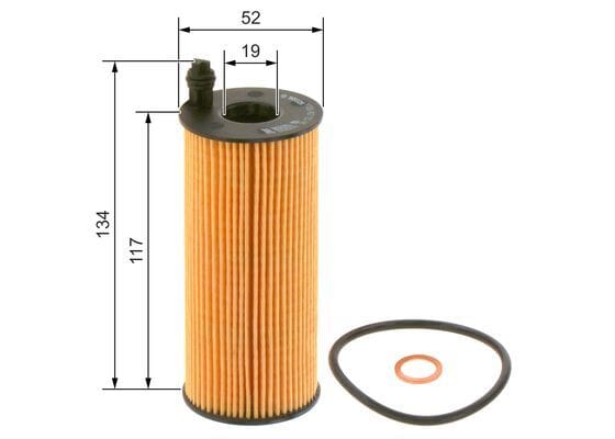 BMW F20-F30-E90-F10-F32-F35 YAĞ FİLTR N47N 8507683 - Yedek Parça