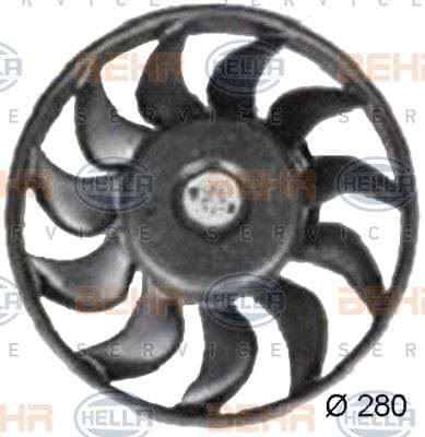 VW A6 BLB-BRE SAĞ FAN MOTORU 4F0959455A - Yedek Parça
