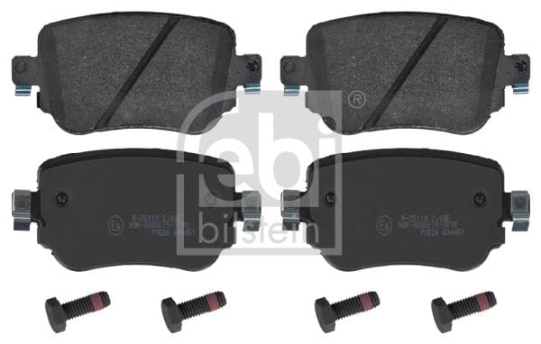 VW GOLFVII CADDY A1 FREN BALATASI ARKA 5Q0698451B - Yedek Parça