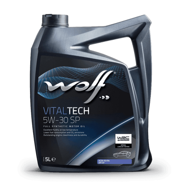 WOLF MOTOR YAĞI VITALTECH 5W-30 SP 205L