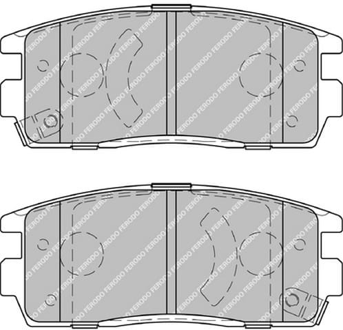 OPEL FREN BALATA ARKA ANTARA CAPTIVA 1605123 - Yedek Parça