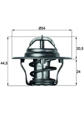 OPEL TERMOSTAT CORSA D ASTRA J A14NET 1338030 - Yedek Parça