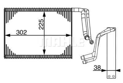 BMW F20-F30-F32 EVAPORATÖR 64116975553 - Yedek Parça