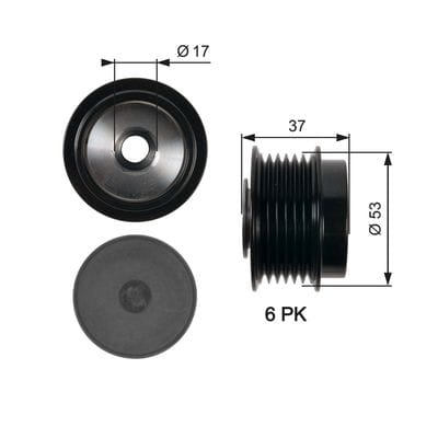 TOYOTA AURIS COROLLA 05-17 ALTERNATOR KASNAGI - Yedek Parça