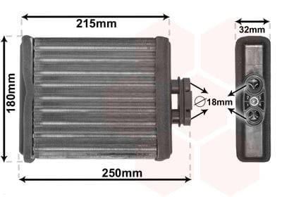 VW POLO KALORİFER RADYATÖRÜ 6Q0819031 - Yedek Parça