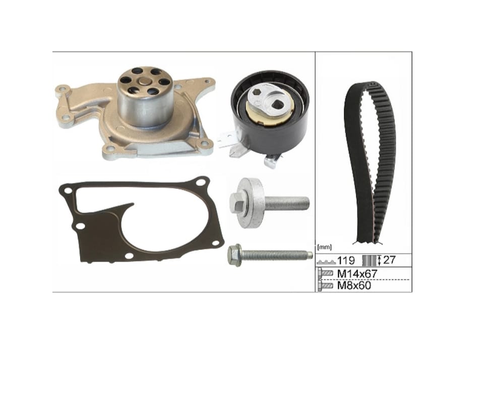 M.BENZ OM607-RENAULT 1.5 DCİ TRİGER SETİ DEVİRDAİMLİ A6079930597 - Yedek Parça