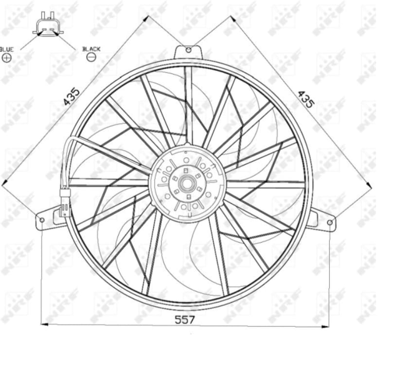 JEEP CHEROKEE JEEP 4.7 WJ FAN MOTORU - Yedek Parça