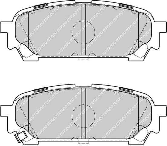 SUBARU FORESTER IMPREZA 02-08 XT ARKA FREN BALATA - Yedek Parça