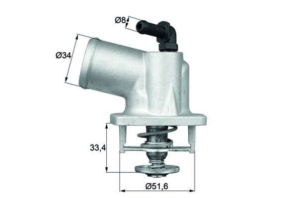 OPEL TERMOSTAT Z1,4XE Z1,6XE CORSA 1338420 - Yedek Parça