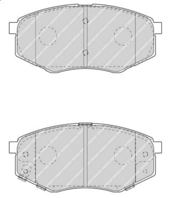 HYUNDAI İX20 1.4 1.6 CRDİ ÖN FREN BALATASI - Yedek Parça