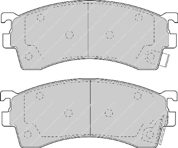 MAZDA 323 94-98 ÖN FREN BALATASI - Yedek Parça