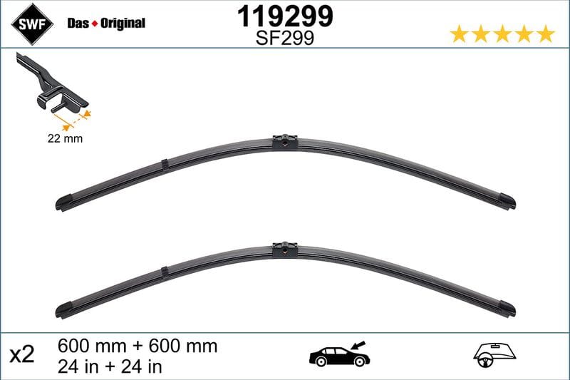 M.BENZ W204-212 ÖN SİLECEK SETİ A2048201300 - Yedek Parça
