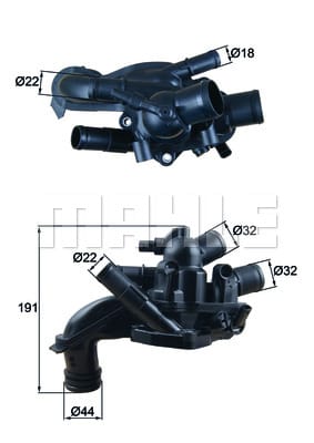 MINI COOPER LCI TERMOSTAT 11538674895 - Yedek Parça