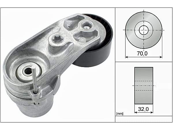 BMW F10-F30-F82 N55 V-KAYIŞ GERGİSİ&nbsp;11288088632 - Yedek Parça