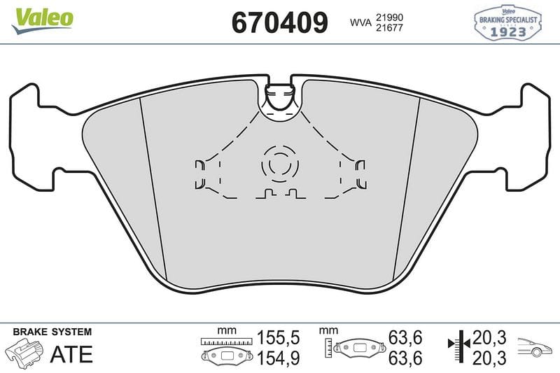 BMW E39 ÖN FREN BALATASI 34116761278 - Yedek Parça