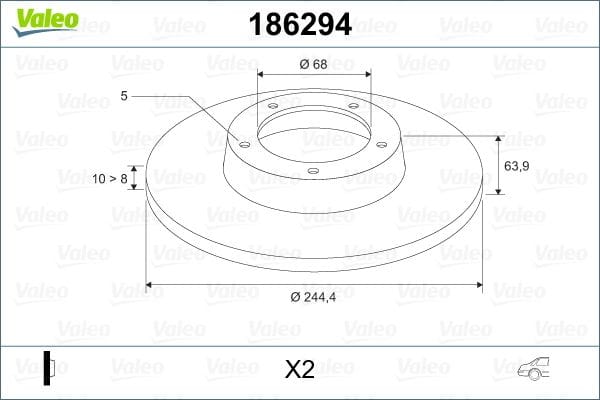 VW A4 A6 PASSAT 91-05 FREN DİSKİ ARKA 4A0615601A - Yedek Parça