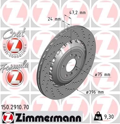 BMW F10-F12 M5-M6 ARKA DİSK SAĞ 34212284104 - Yedek Parça