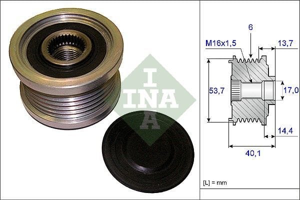 OPEL ALTERNATÖR GERGİ BİLYA A1,6LER XER 1204178 - Yedek Parça