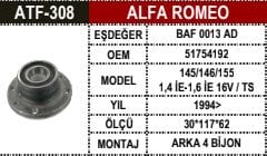 ALFA ROMEO 145-146-155 ARKA PORYA BİLYALI ABS SİZ - Yedek Parça