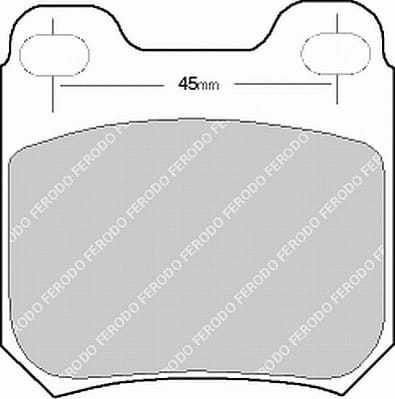 OPEL FREN BALATA ARKA VECTRA B 1605047-1605924 - Yedek Parça