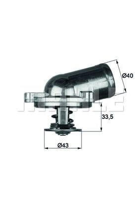 M.BENZ  M111  W202-210  TERMOSTAT  87c   1112000315 - Yedek Parça