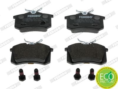 VW GOLFIV-V-VI JETTA FREN BALATASI ARKA 1J0698451 - Yedek Parça