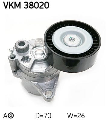 M.BENZ  M611-646  KAYIŞ GERGİ KÜTÜĞÜ   6462000570 - Yedek Parça