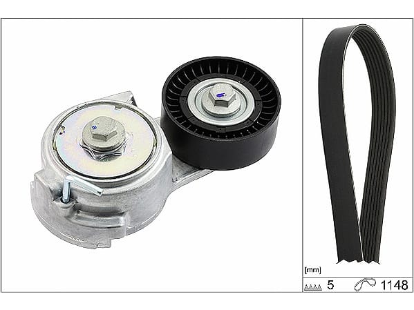 FIAT EGEA 2023 V KAYIŞ + GERGİ SET  55232450 -55258443 - Yedek Parça