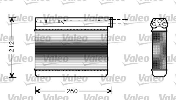 BMW E36-E39 KALORİFER RADYATÖRÜ 64111393212 - Yedek Parça