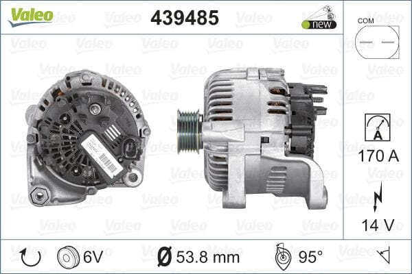BMW ALTERNATÖR 170 AMPER 12317797522 - Yedek Parça