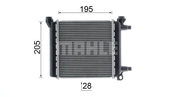 BMW F40-F48-MİNİ F60 İLAVE RADYATÖR 17117634565 - Yedek Parça