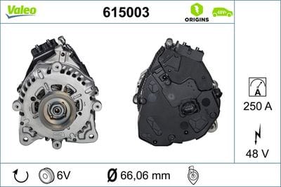 AUDİ Q3 3.5 TFSI DFY ALTERNATÖR (48W) 05E903018F